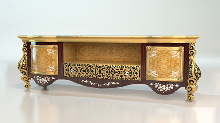 渲染模型_柜子2318