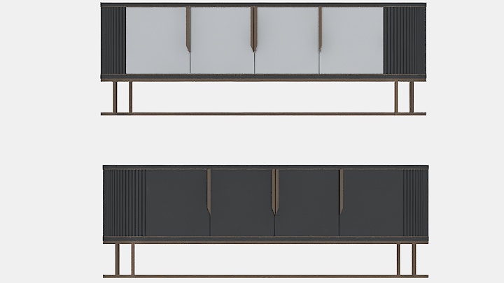 渲染模型_柜子2337