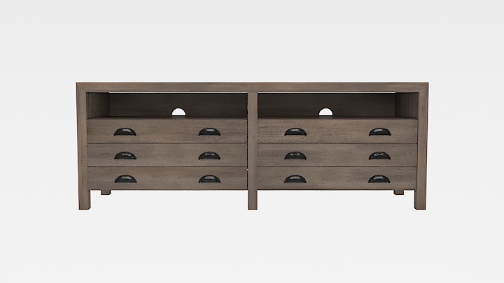 渲染模型_柜子2359