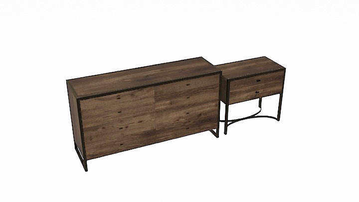 渲染模型_柜子2374