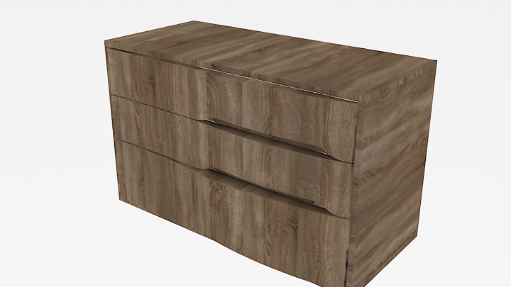 渲染模型_柜子2376