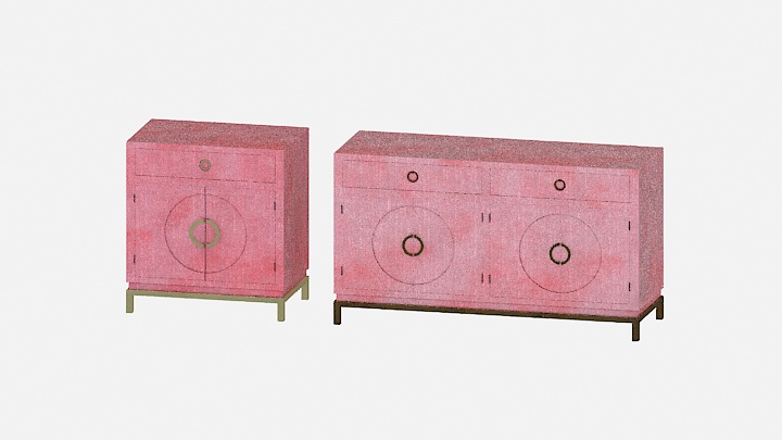 渲染模型_柜子2381