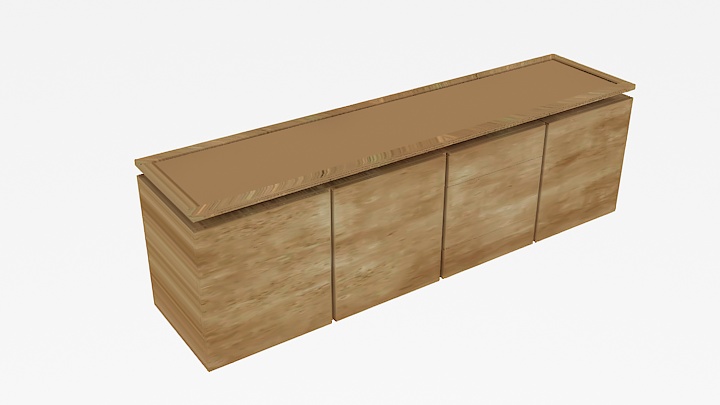 渲染模型_柜子2394