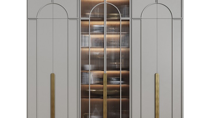 渲染模型_柜子家具003