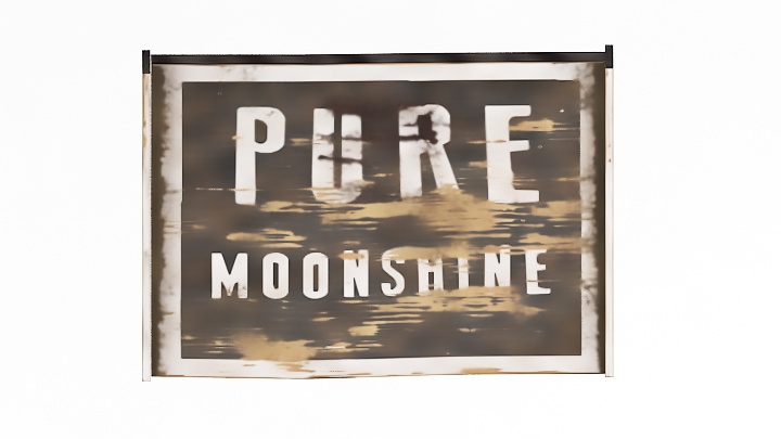 渲染模型_标志牌009