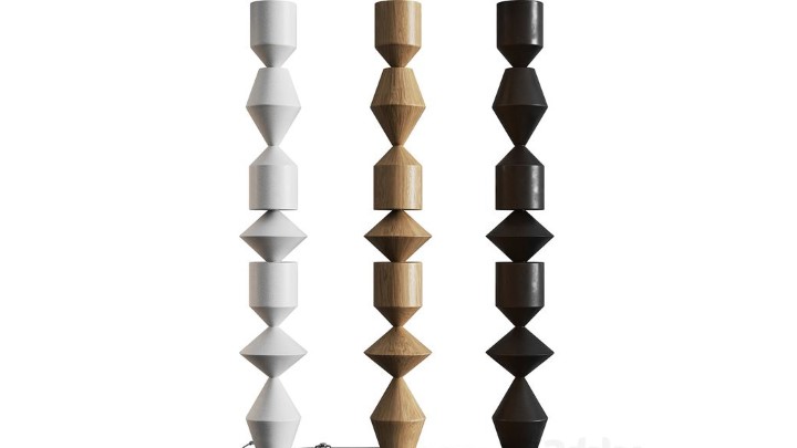 渲染模型_栏杆021