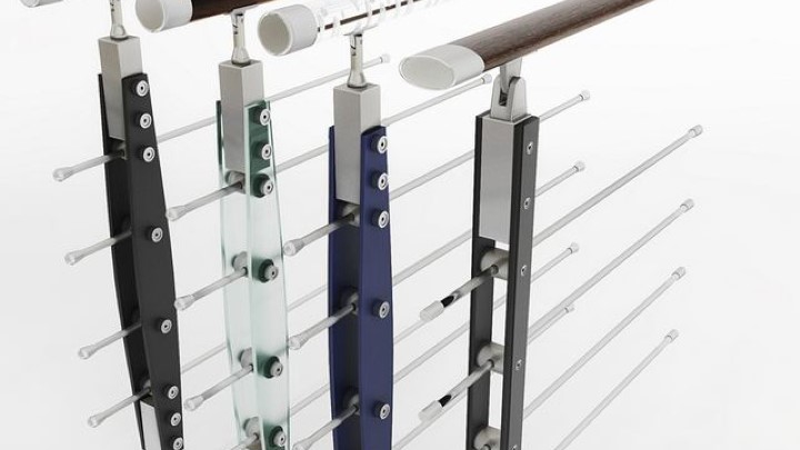 渲染模型_栏杆022