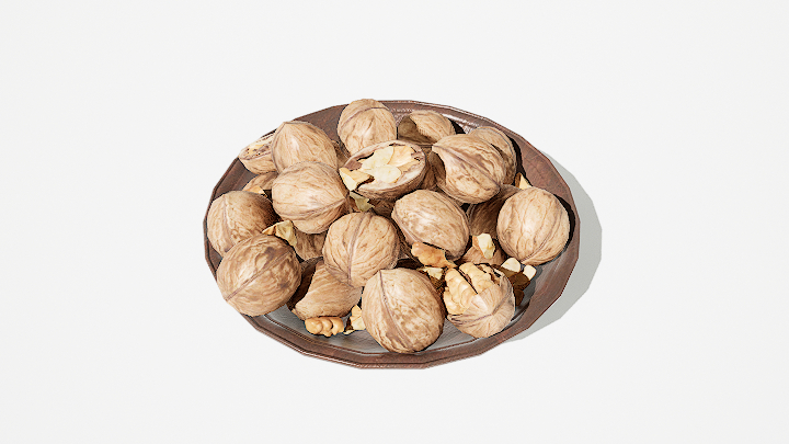 渲染模型_核桃005