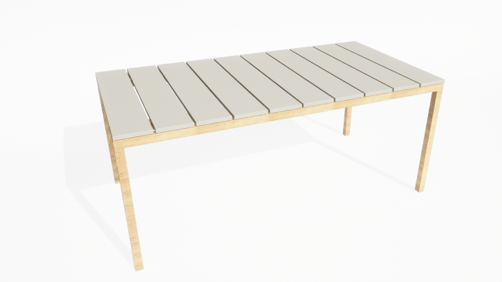 渲染模型_桌子2049