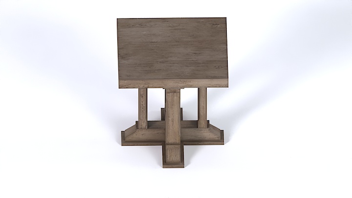 渲染模型_桌子2070