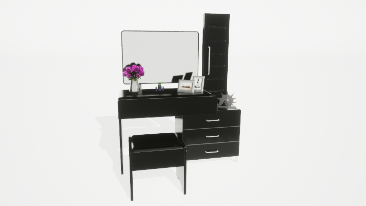 渲染模型_梳妆台097