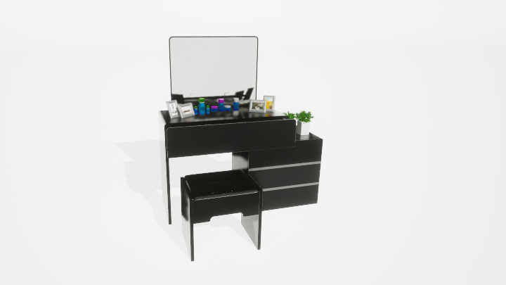 渲染模型_梳妆台100