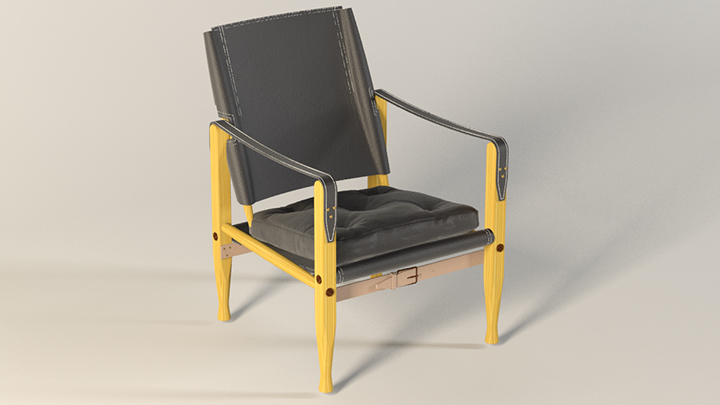 渲染模型_椅子3435