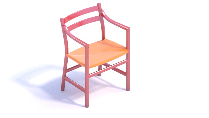 渲染模型_椅子3468