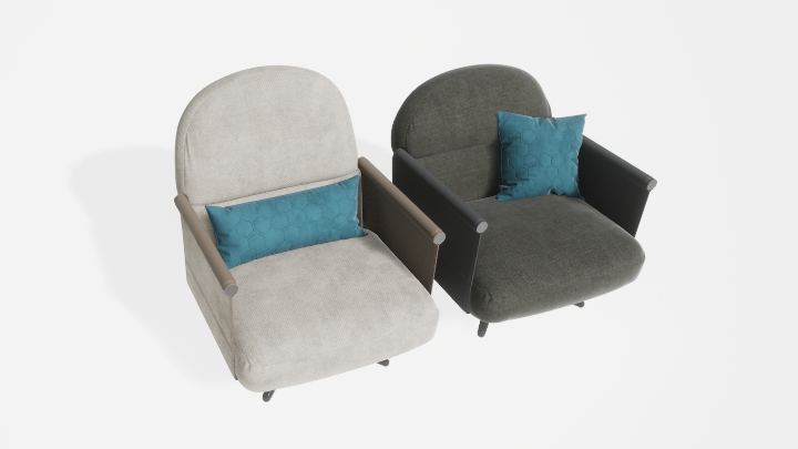 渲染模型_椅子3472