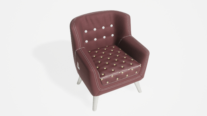 渲染模型_椅子3478