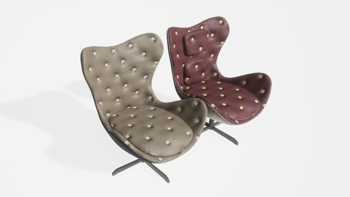 渲染模型_椅子3485