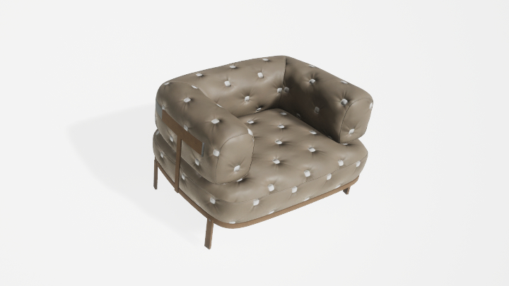 渲染模型_椅子3486