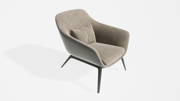 渲染模型_椅子3490