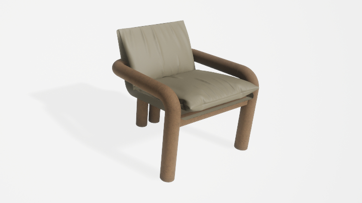 渲染模型_椅子3493