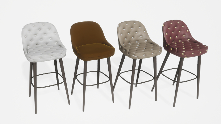 渲染模型_椅子3500