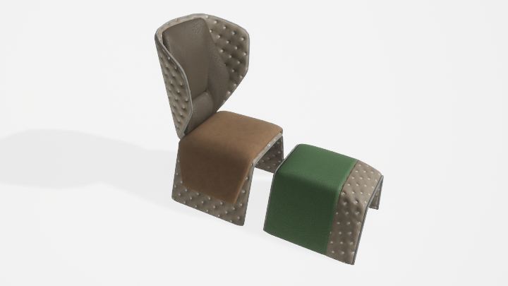 渲染模型_椅子3504