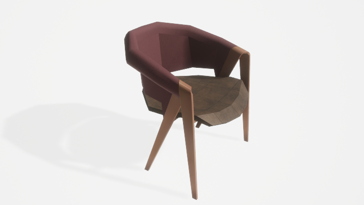 渲染模型_椅子3506