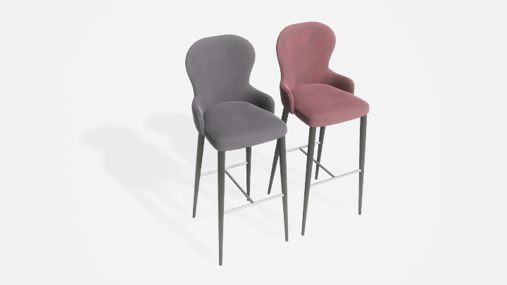 渲染模型_椅子3512