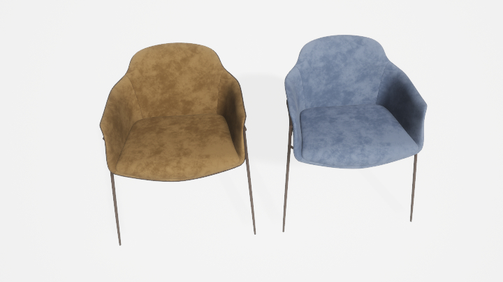 渲染模型_椅子3517