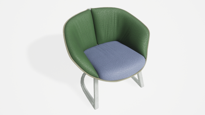 渲染模型_椅子3519