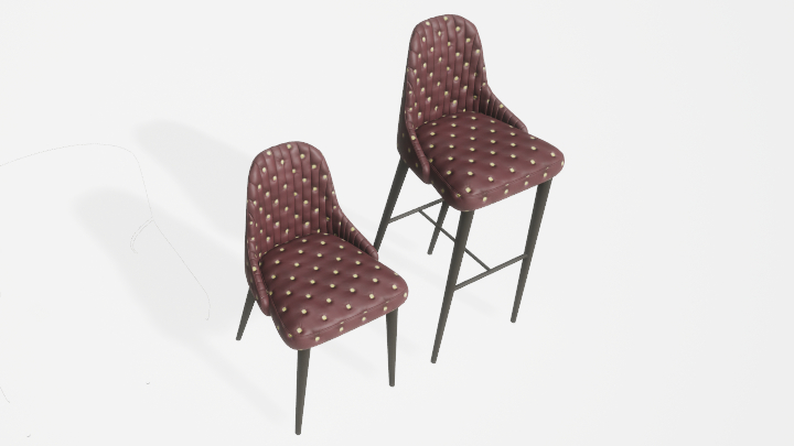 渲染模型_椅子3524