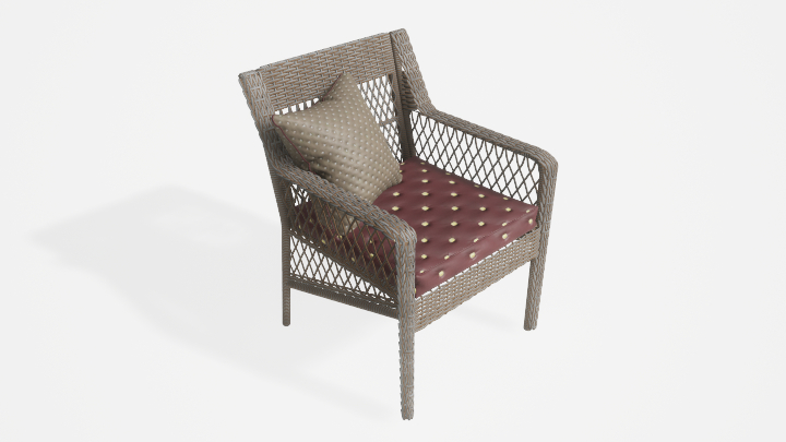 渲染模型_椅子3546