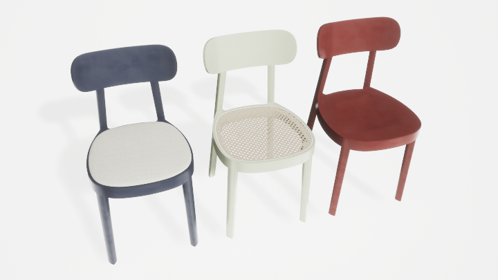 渲染模型_椅子3562