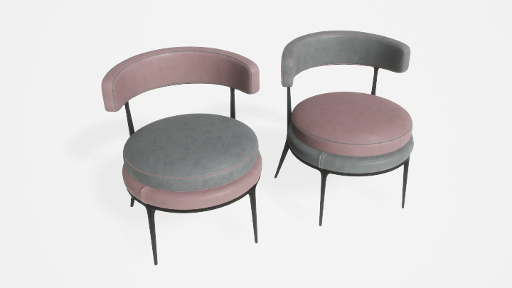 渲染模型_椅子3572