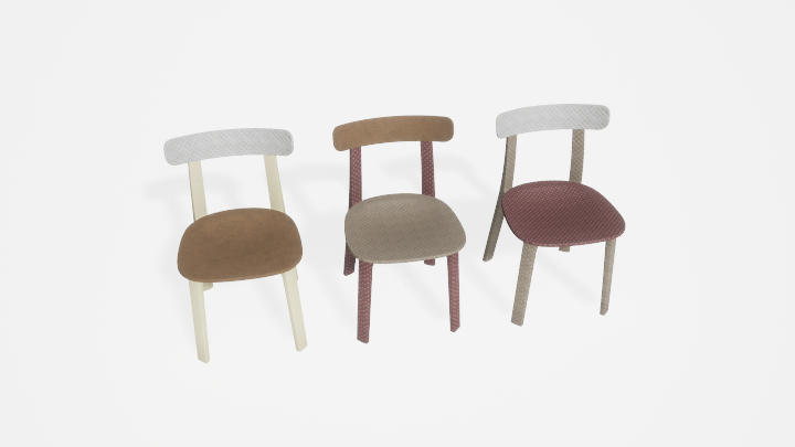 渲染模型_椅子3590