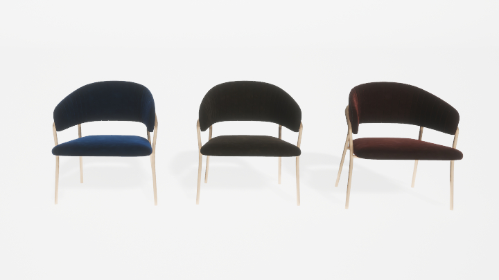 渲染模型_椅子3602