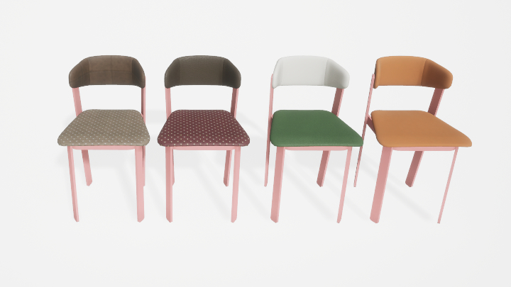 渲染模型_椅子3624