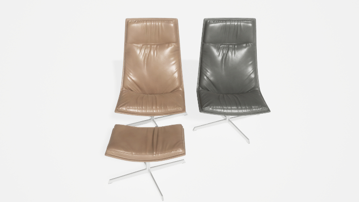 渲染模型_椅子3632