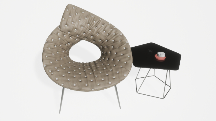 渲染模型_椅子3679