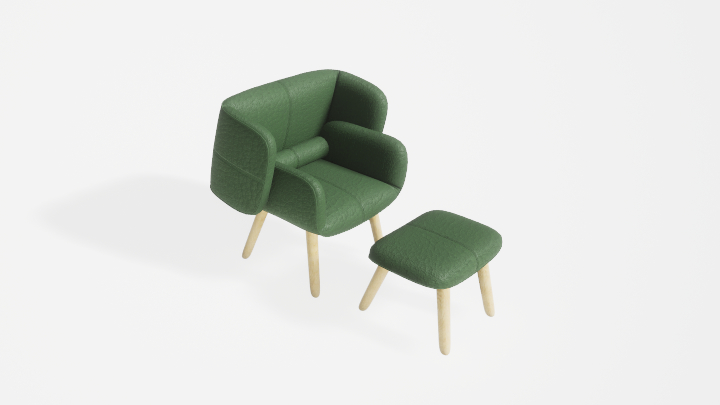 渲染模型_椅子3699