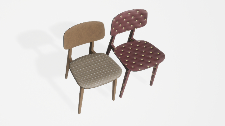 渲染模型_椅子3708