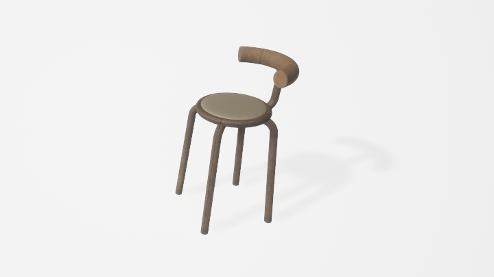 渲染模型_椅子3721