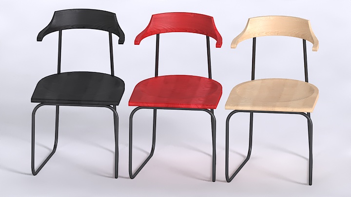 渲染模型_椅子3749