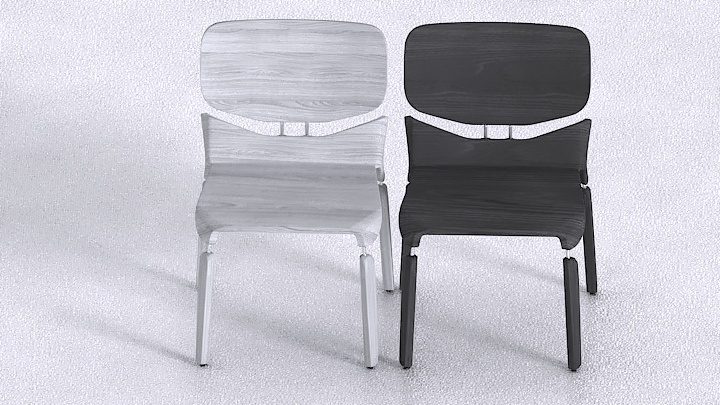 渲染模型_椅子3753