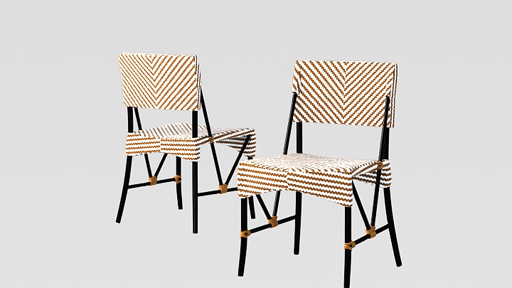 渲染模型_椅子3792