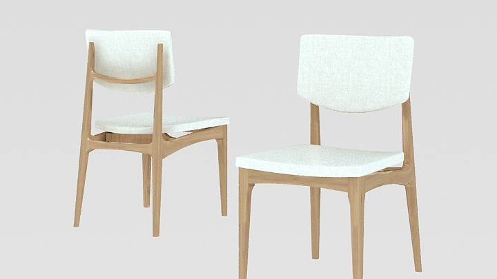 渲染模型_椅子3799