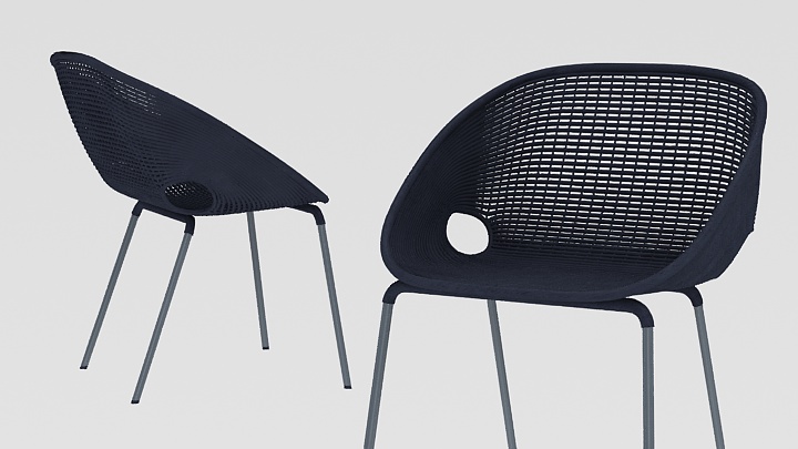 渲染模型_椅子3805