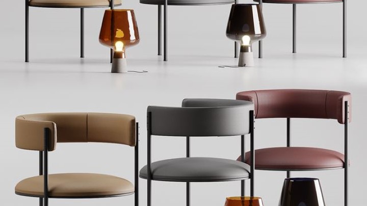 渲染模型_椅子3824