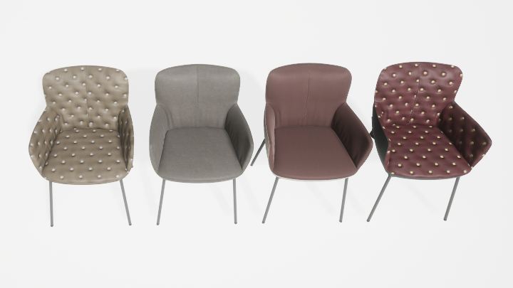 渲染模型_椅子3827