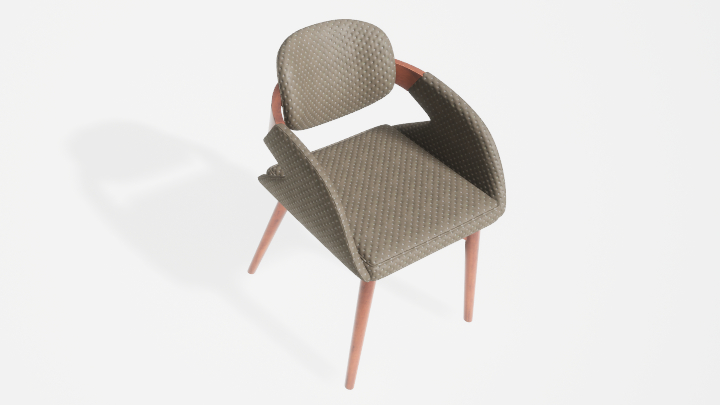渲染模型_椅子3830